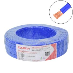 Dây điện đôi Cadivi VCmd-2×2.5 mm2 (Xanh) – 0.6/1KV