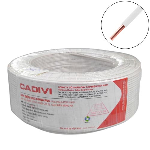 day-dien-don-cadivi-vc-trang-4 Dây điện đơn cứng Cadivi VC-2 mm2 (Trắng) – 600V 3