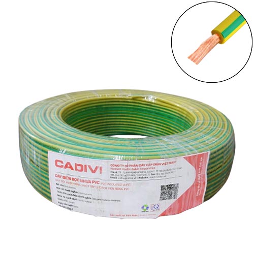 day-dien-don-cadivi-vcm-noi-dat-6 Dây tiếp địa Cadivi VCm-10 mm2 (TE) – 0.6/1KV 3