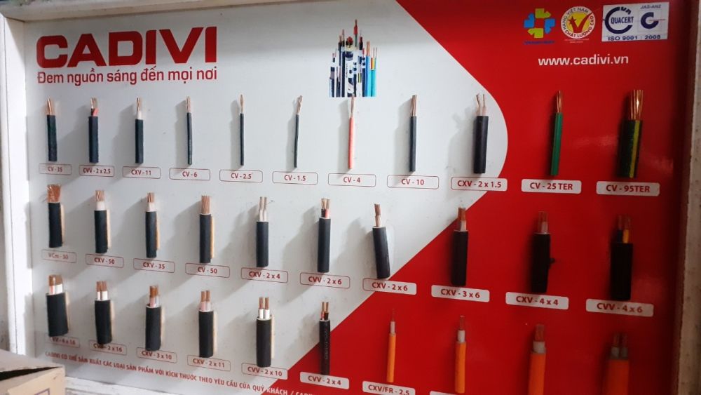 Day Dien Dan Dung Cv, Cvv, Cxv Cadivi